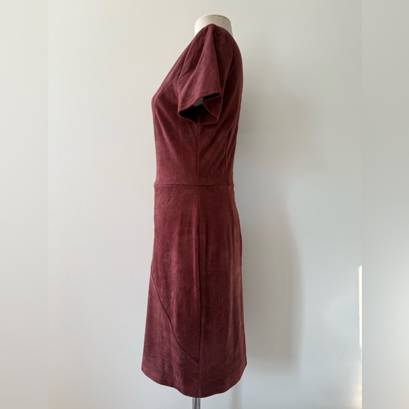 41 Hawthorn Bowie Faux Suede Knit Dress - Picture 7 of 7